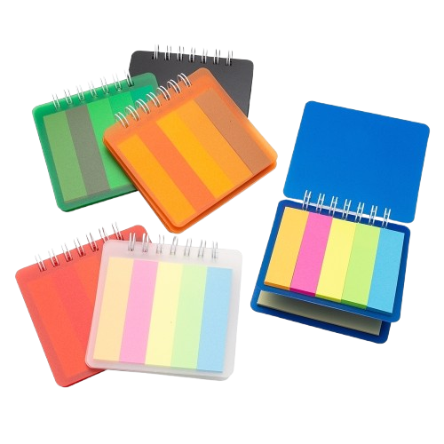 BLOCO DE ANOTAÇÕES COM AUTOADESIVOS