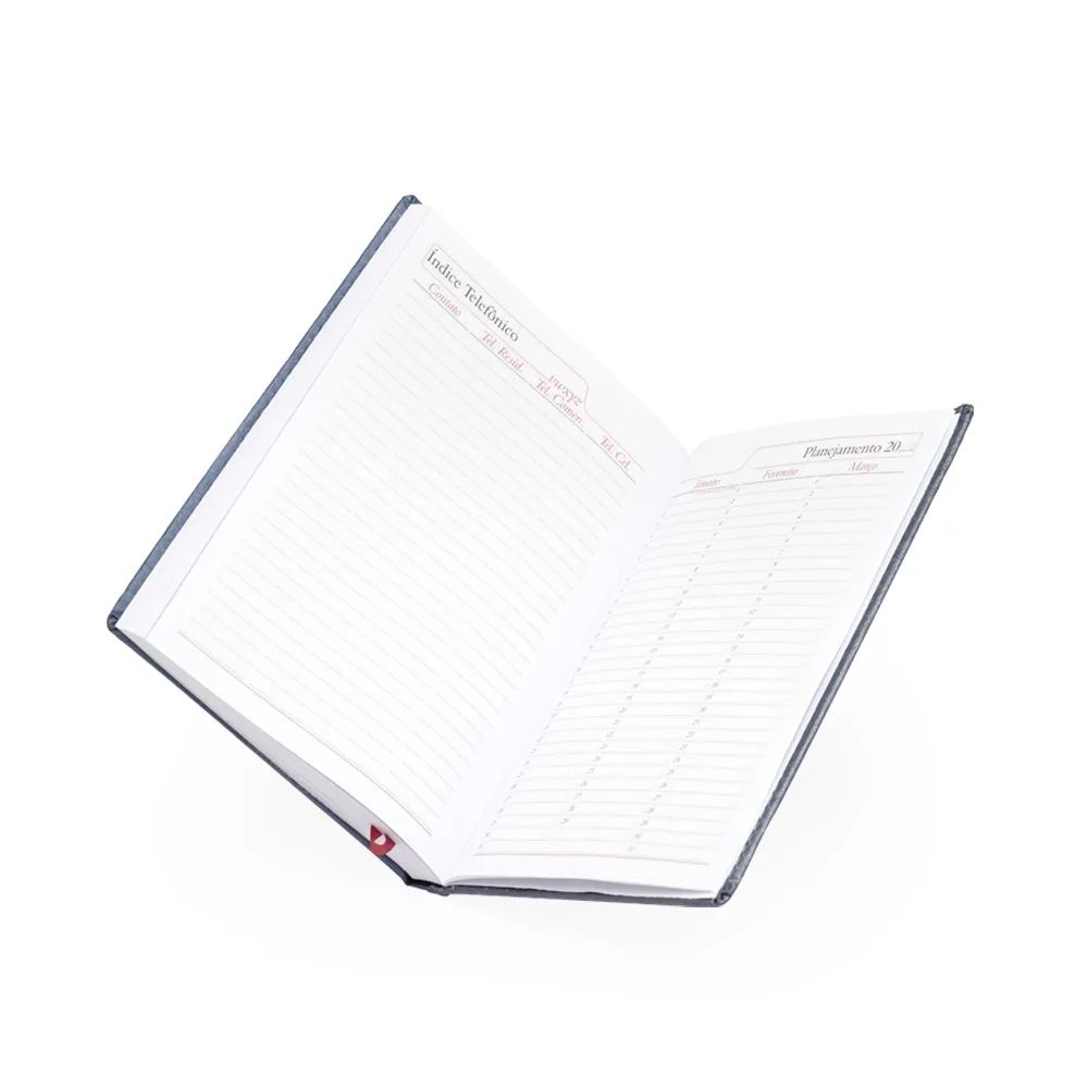 AGENDA DE COURO SINTÉTICO