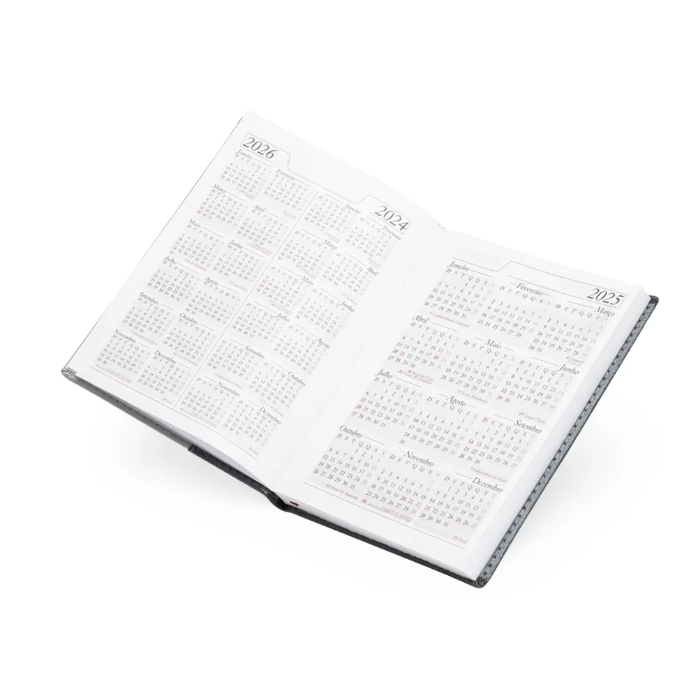 AGENDAS COURO SINTÉTICO PERSONALIZADA