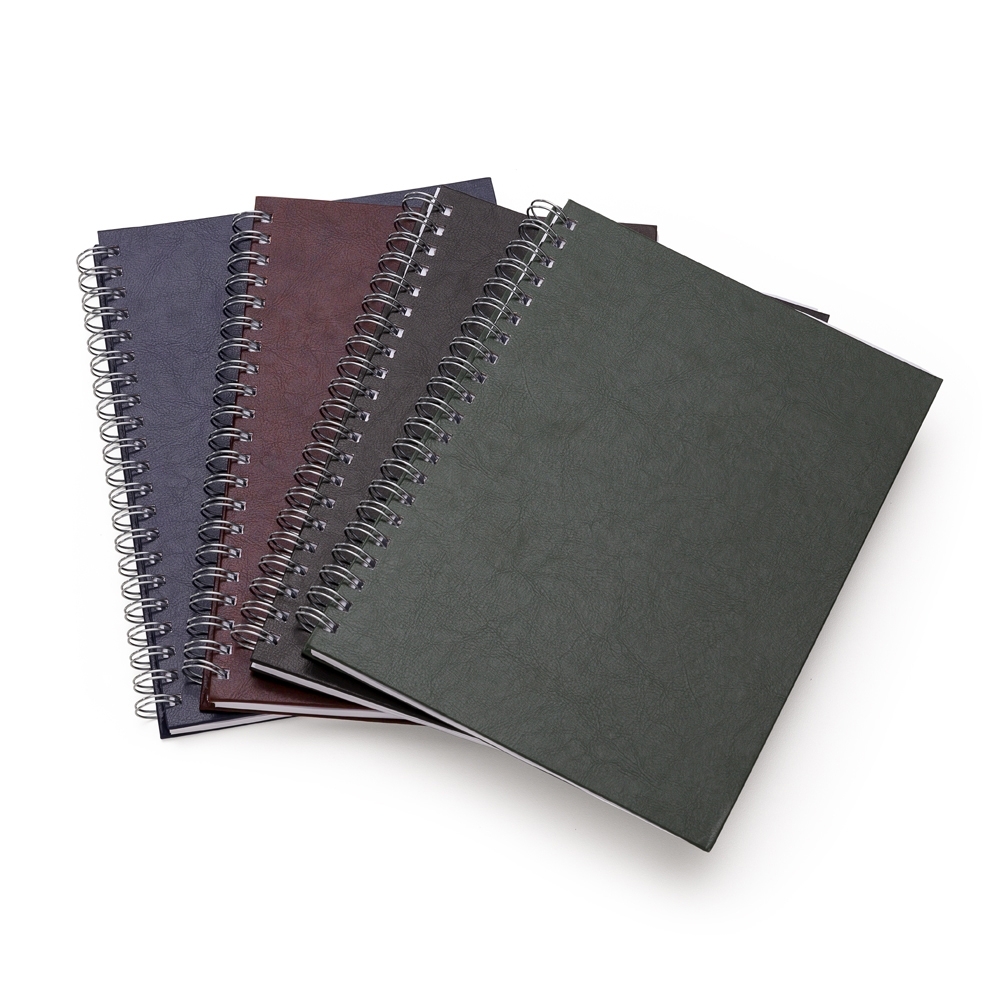 CADERNO DE COURO SINTÉTICO PERSONALIZADO
