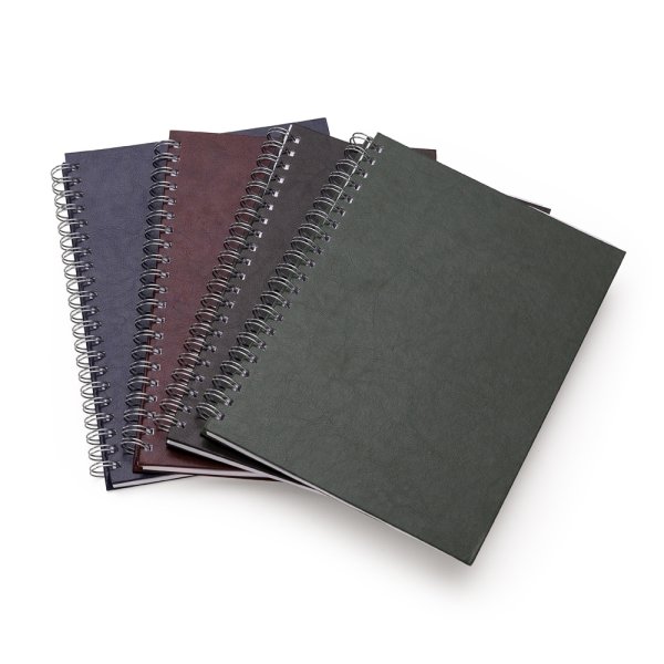 Caderno De Couro Sintético Personalizado