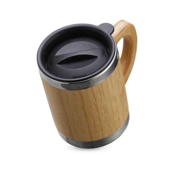 Caneca De Bambu 300Ml