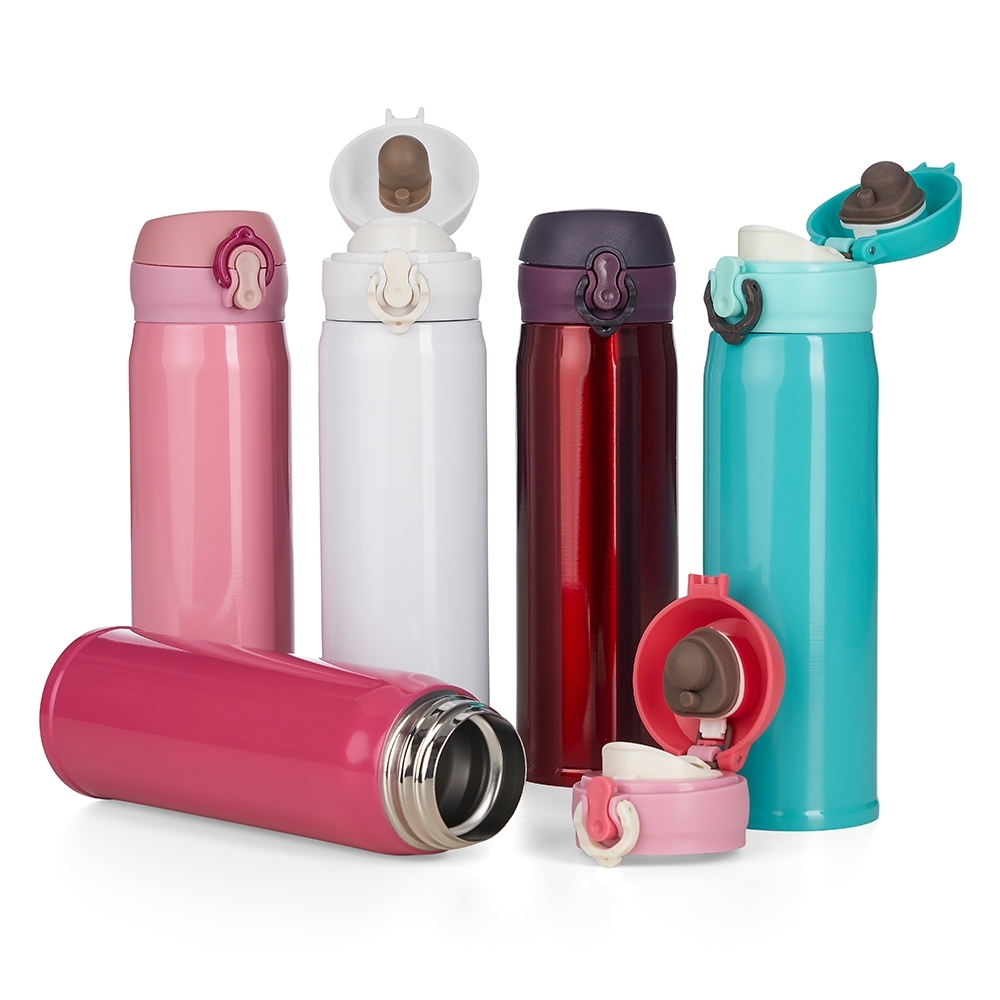 GARRAFA SQUEEZE TÉRMICA METAL 400ML