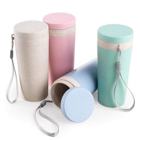Copo Fibra De Bambu 350Ml