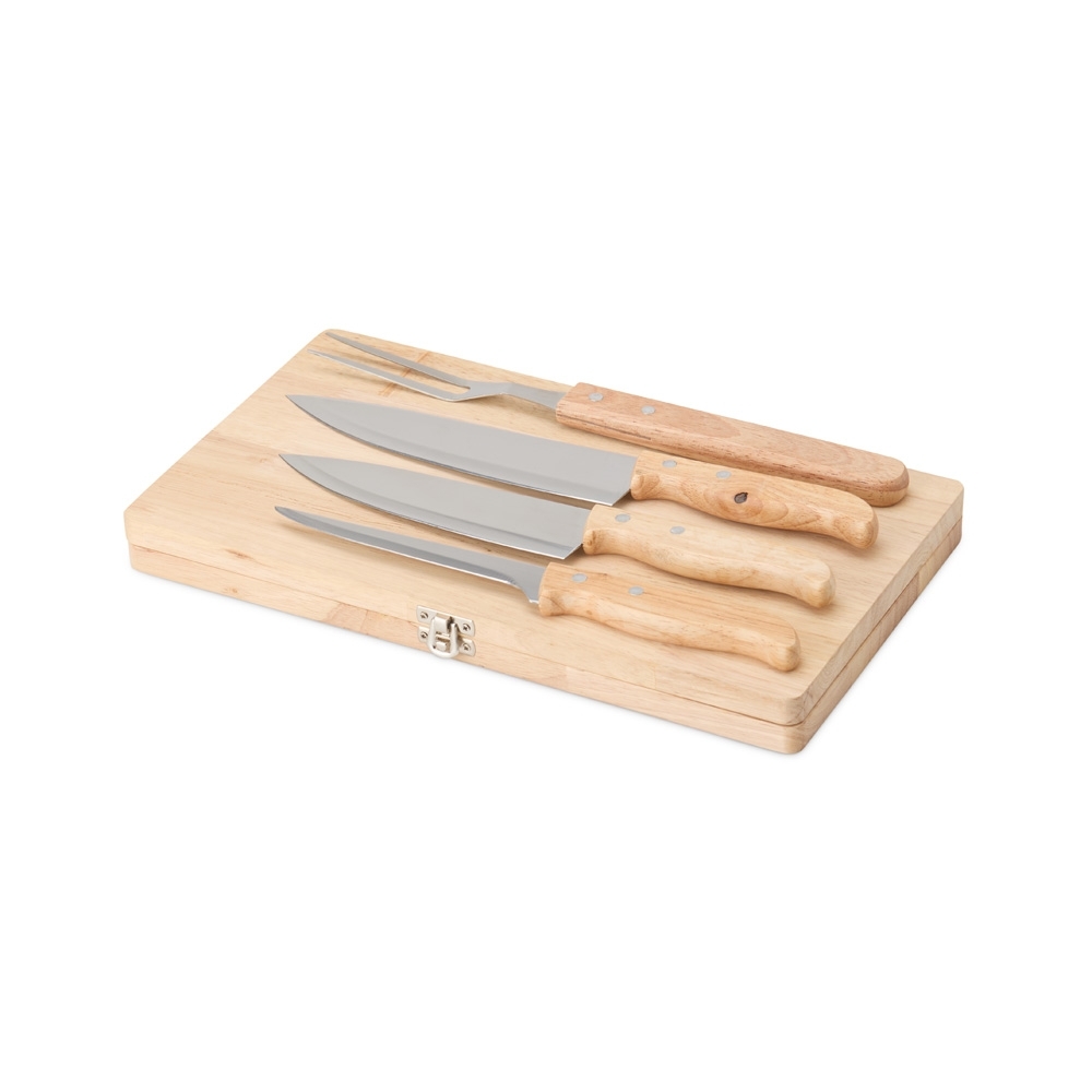 KIT CHURRASCO 4 PEÇAS