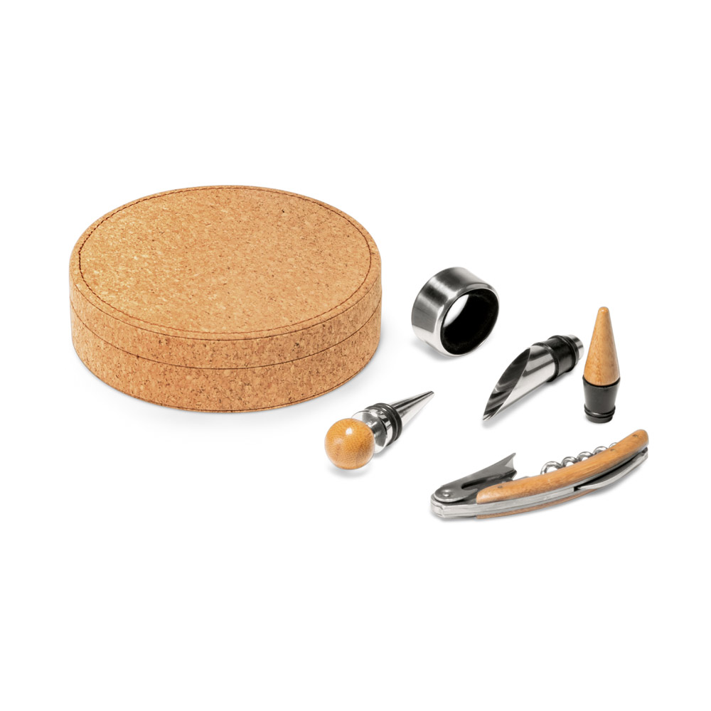 CONJUNTO PARA VINHO 4 PEÇAS