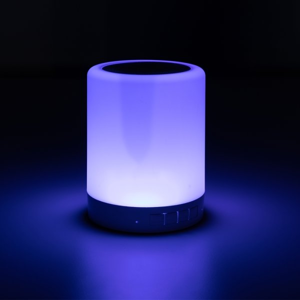 Caixa De Som Multimídia Com Luminária