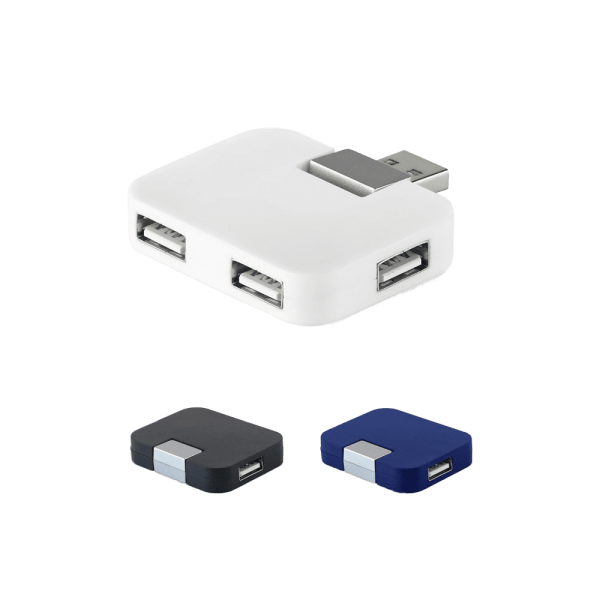 Hub Usb 2.0 De 4 Portas