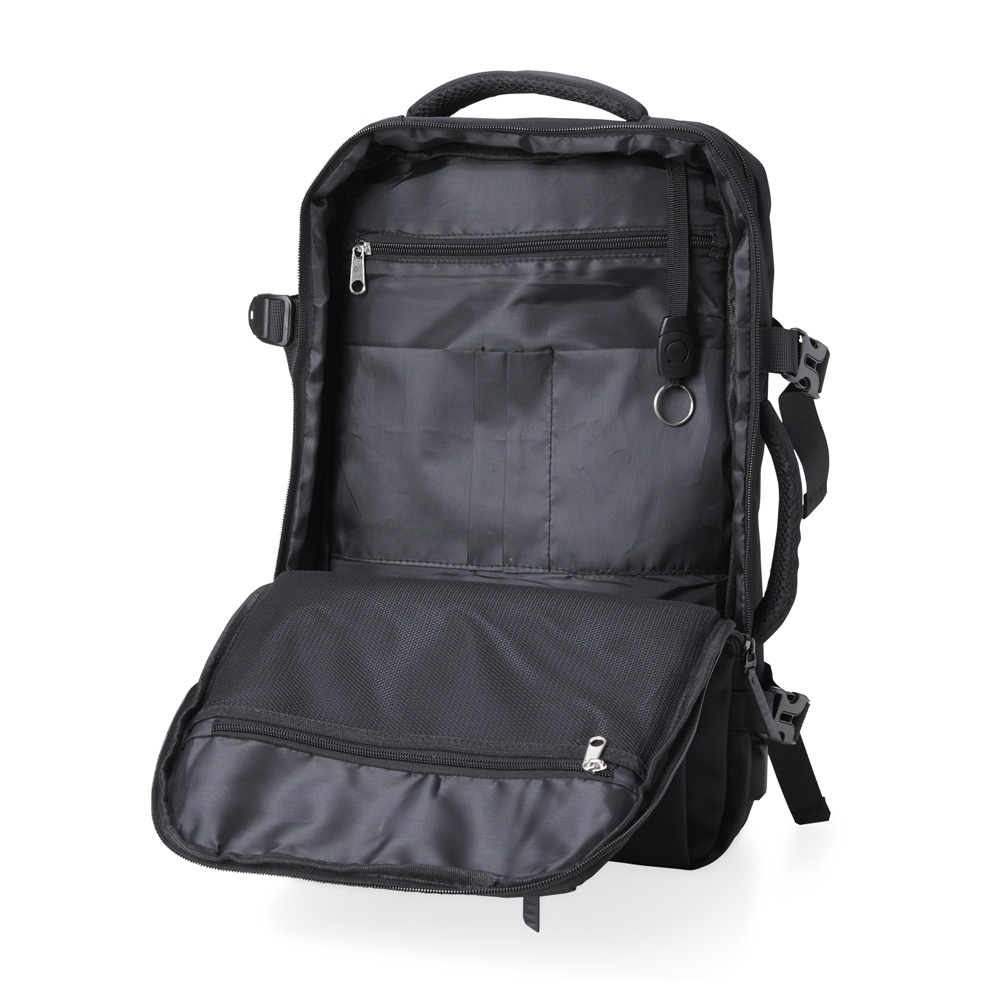 Mochila De Nylon Usb 20 Lt