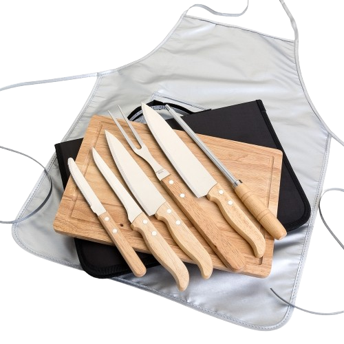 Kit Churrasco 8 Peças