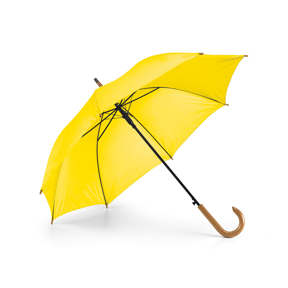 Guarda-Chuva Com Cabo De Madeira Personalizado