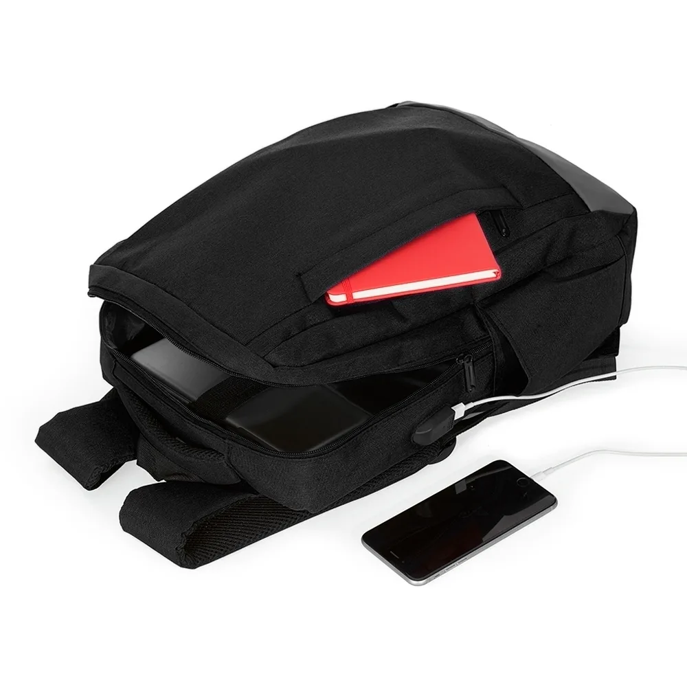 Mochila De Nylon Usb