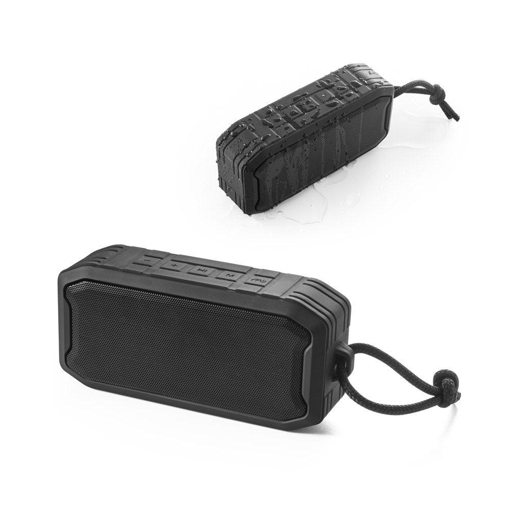 Caixa De Som Sheeran Ipx7: Portabilidade, 10W E Abs 100% Reciclado