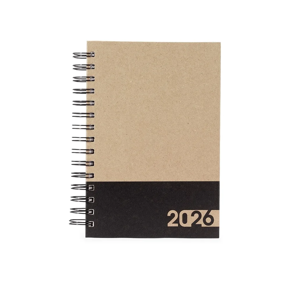 Agenda Diária Em Kraft