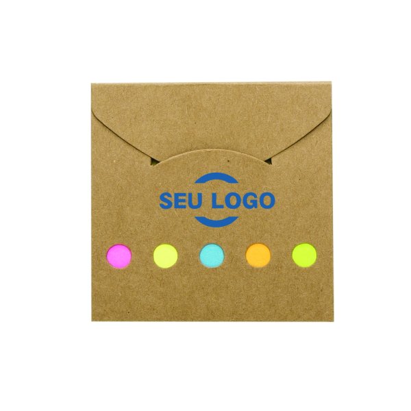 Mini Bloco De Anotações Com Post It Personalizado