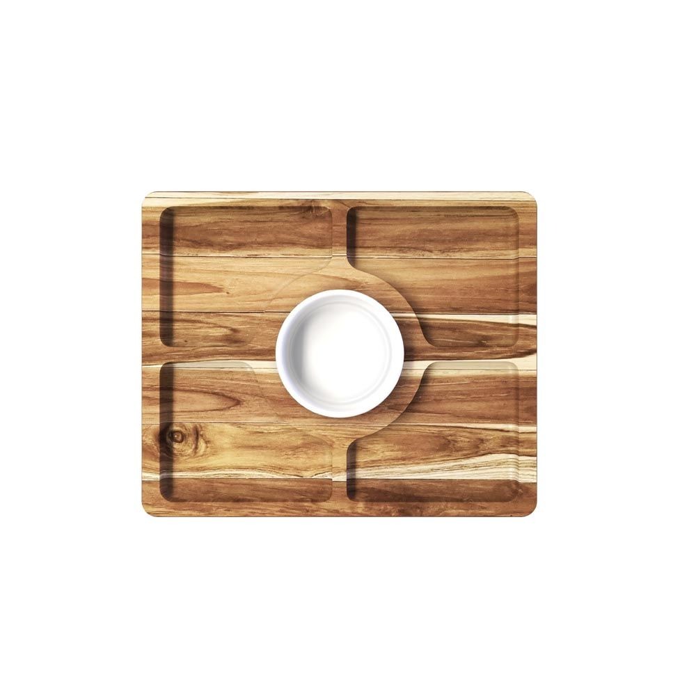 Petisqueira Com 5 Divisões