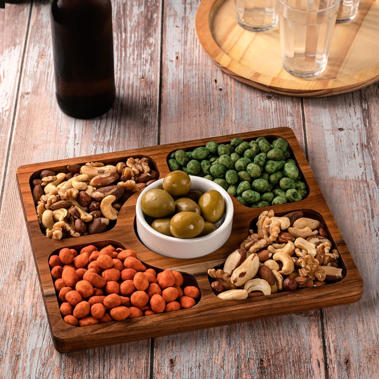 Petisqueira Com 5 Divisões