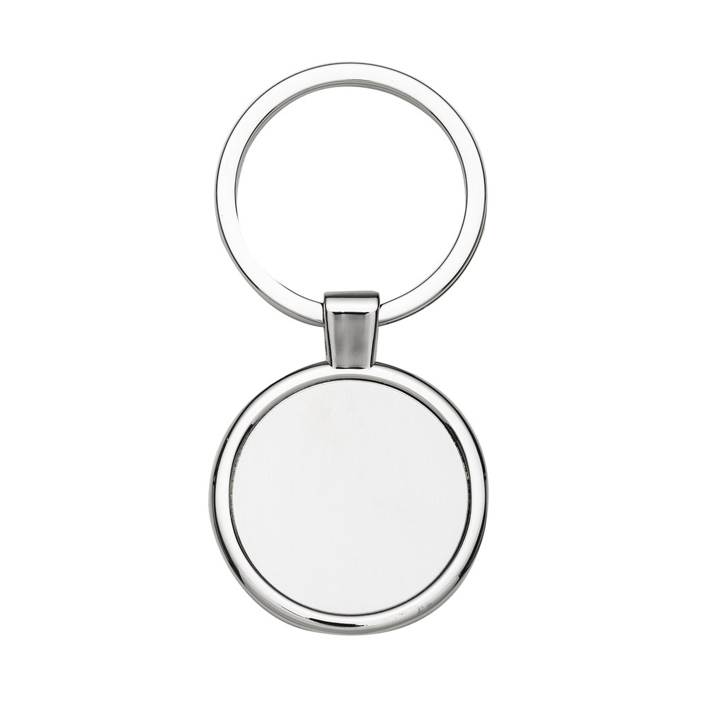 Chaveiro Metal Redondo Com Chapa Central Personalizado CHB31 – 2