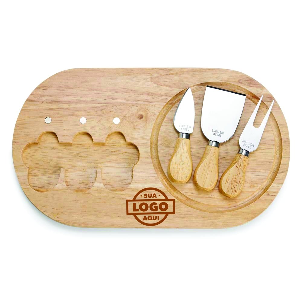 Kit Queijo 4 Peças