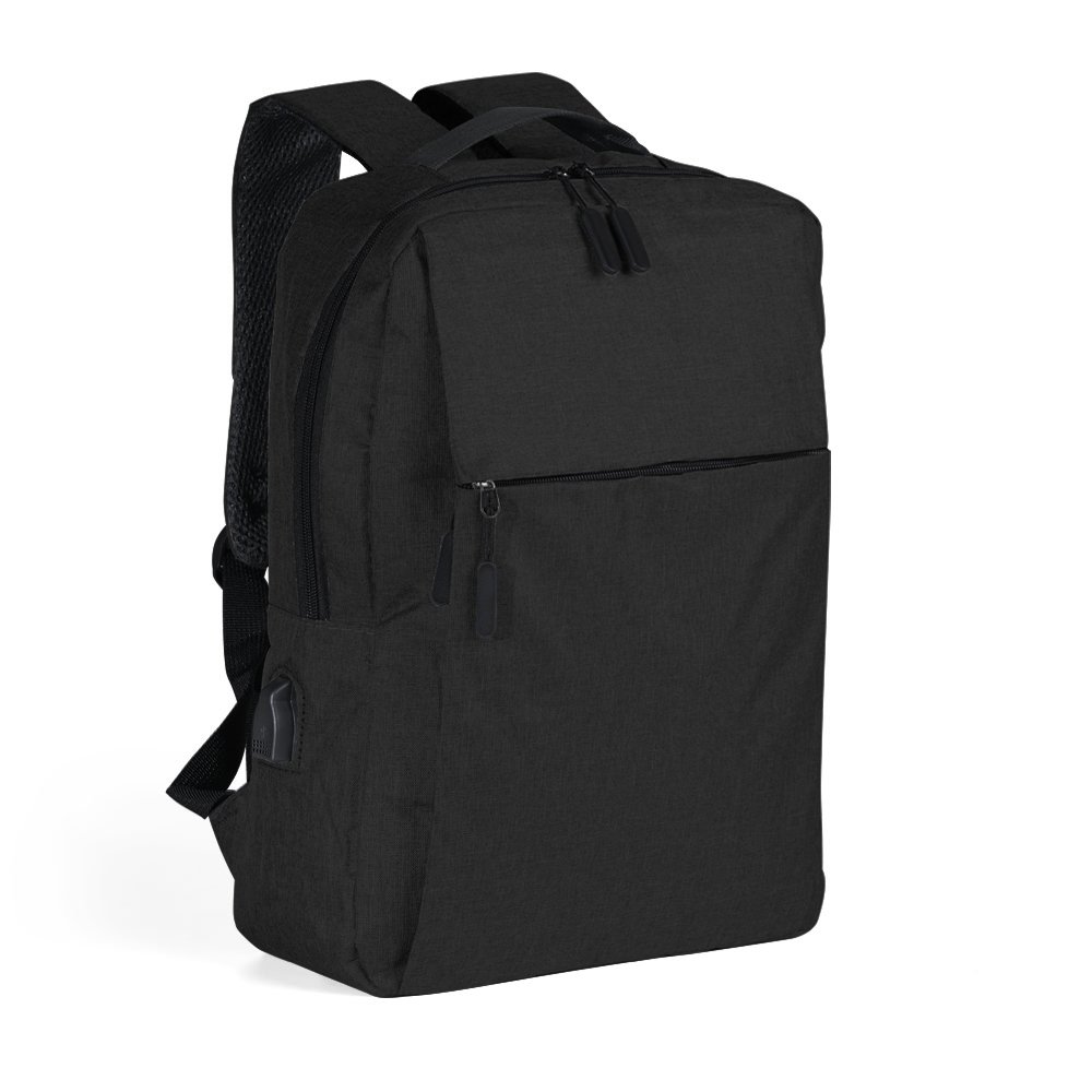 Mochila De Nylon Usb 21L MOB22PT