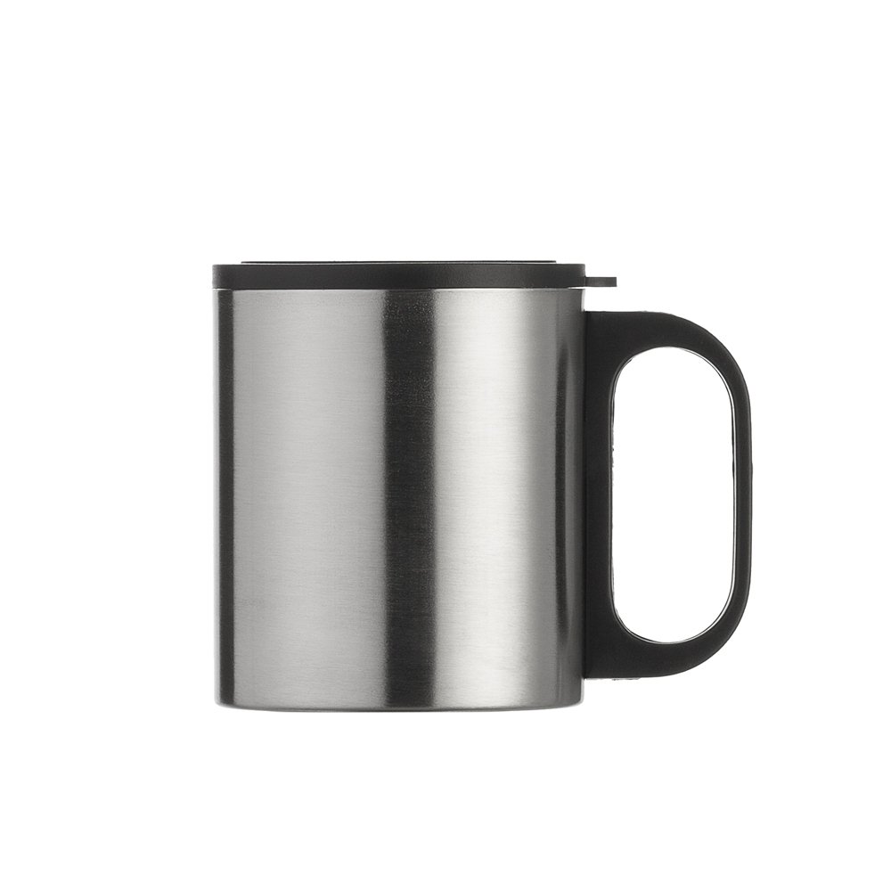 Caneca De Inox Com Detalhes Em Plástico