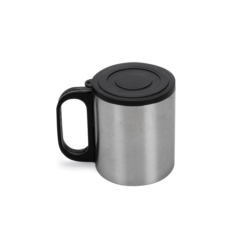 Caneca De Inox Com Detalhes Em Plástico CAIB02 A