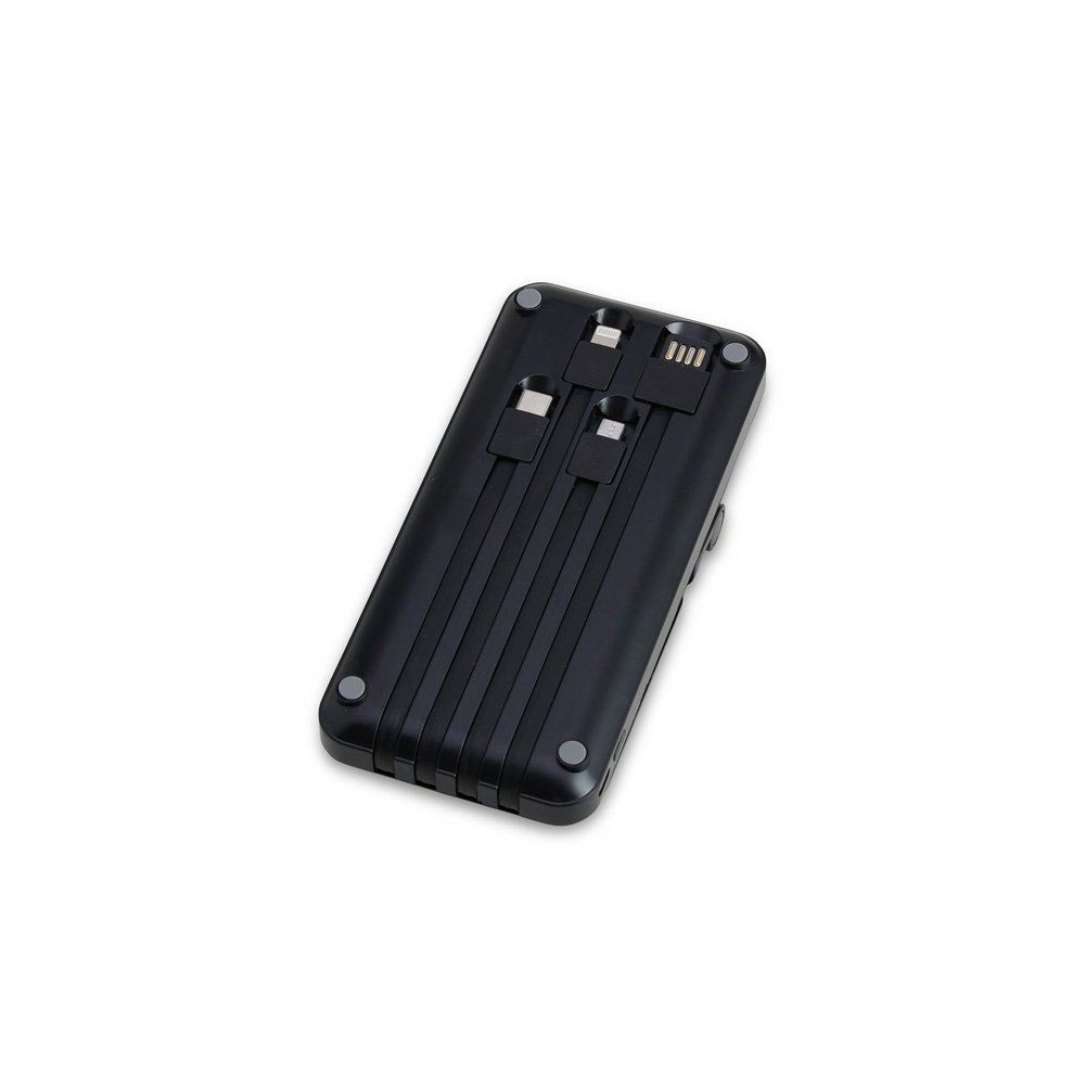 Power Bank Plástico Com Suporte POWB22 B