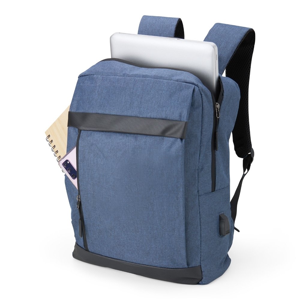 Mochila De Nylon Usb 21L