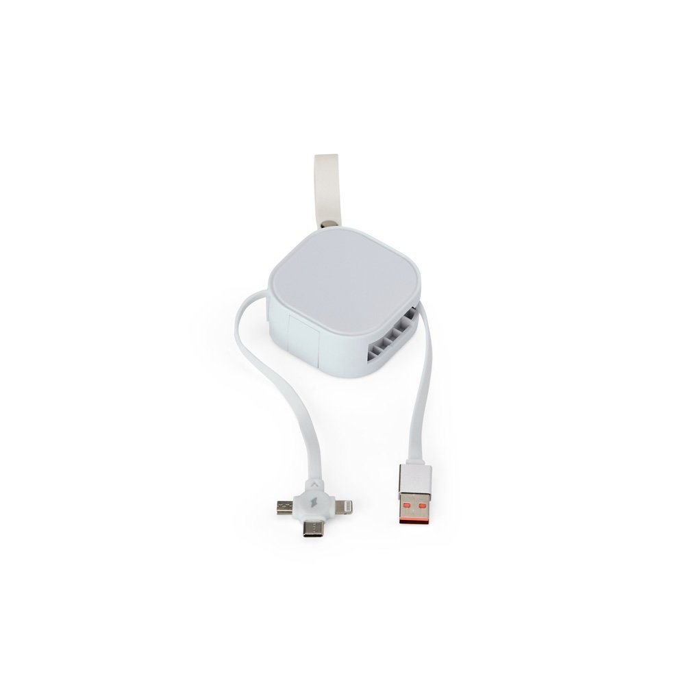 Cabo Usb Retrátil 3 Em 1