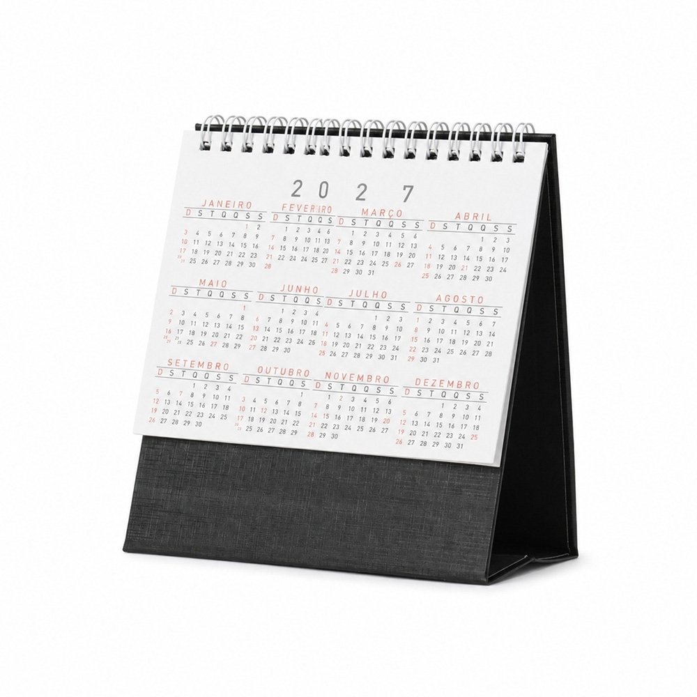 Calendário De Mesa 2027