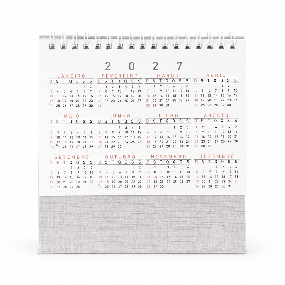 Calendário De Mesa 2027 CALB08 – 6