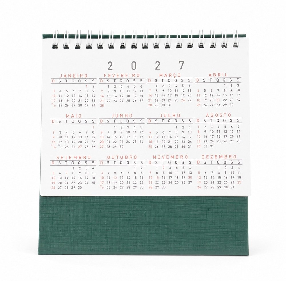 Calendário De Mesa 2027 CALB08 – 8