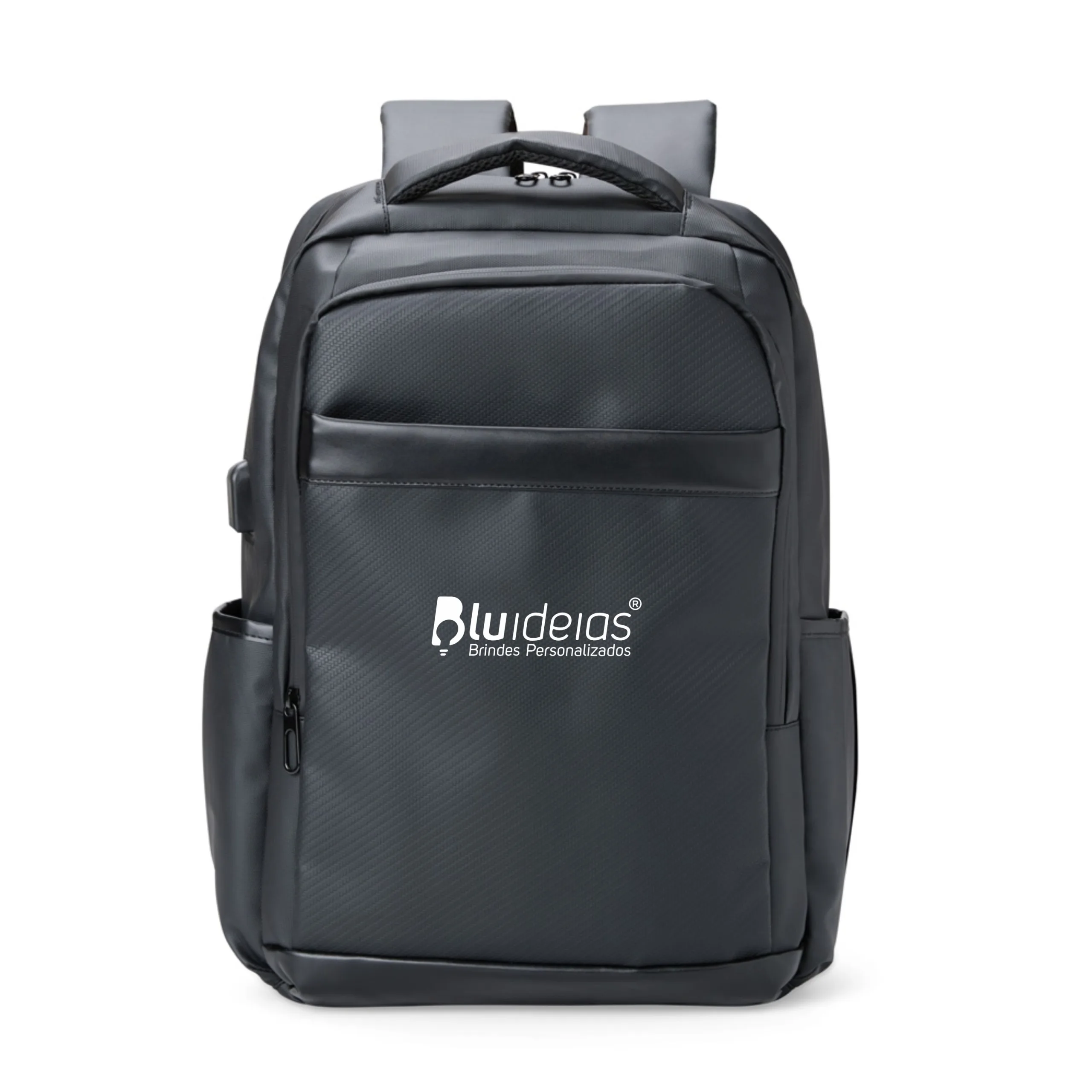 Mochila Couro Sintético Usb 21L MOB77 – 9