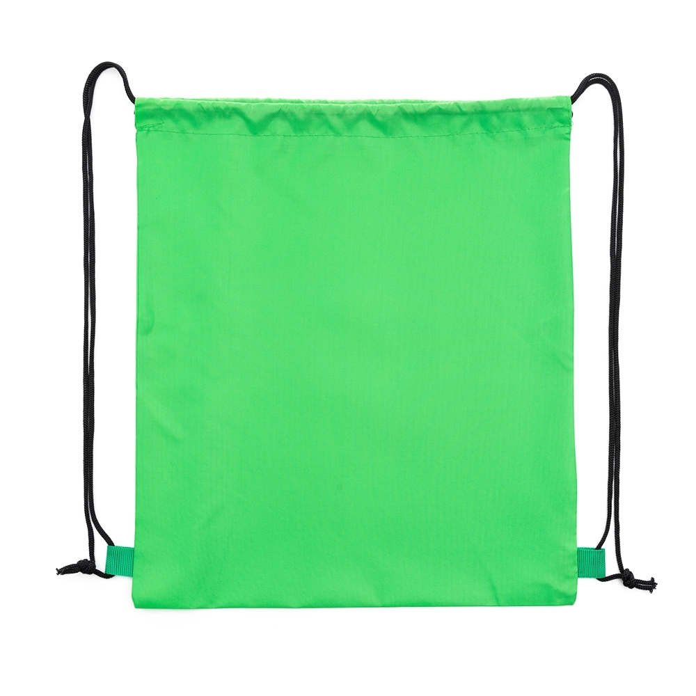 Sacola Tipo Mochila Em Poliéster SACOLA TIPO MOCHILA EM POLIÉSTER VERDE