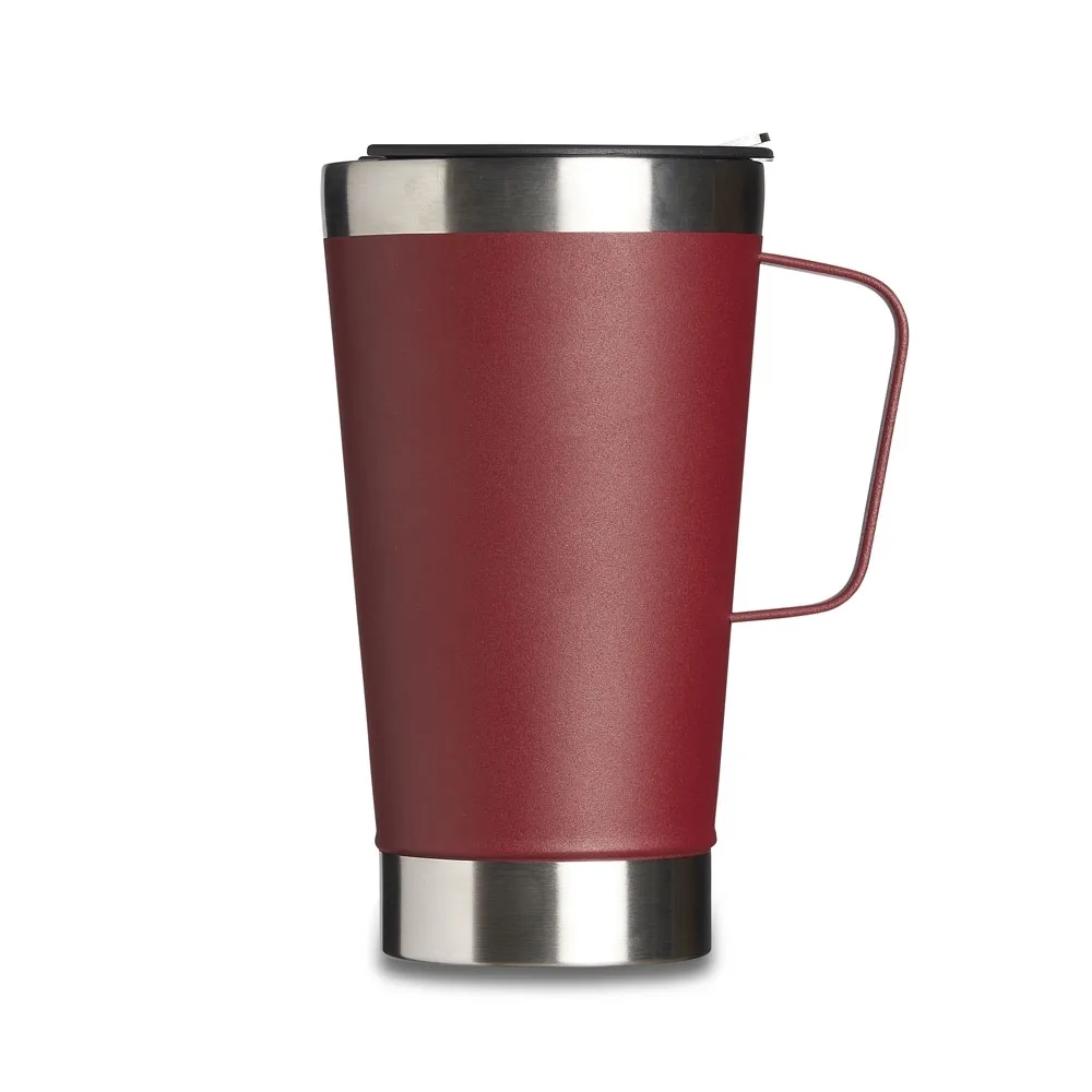 Caneca Térmica Inox Com Abridor 500Ml CANECA TÉRMICA INOX COM ABRIDOR 500ML VERMELHA