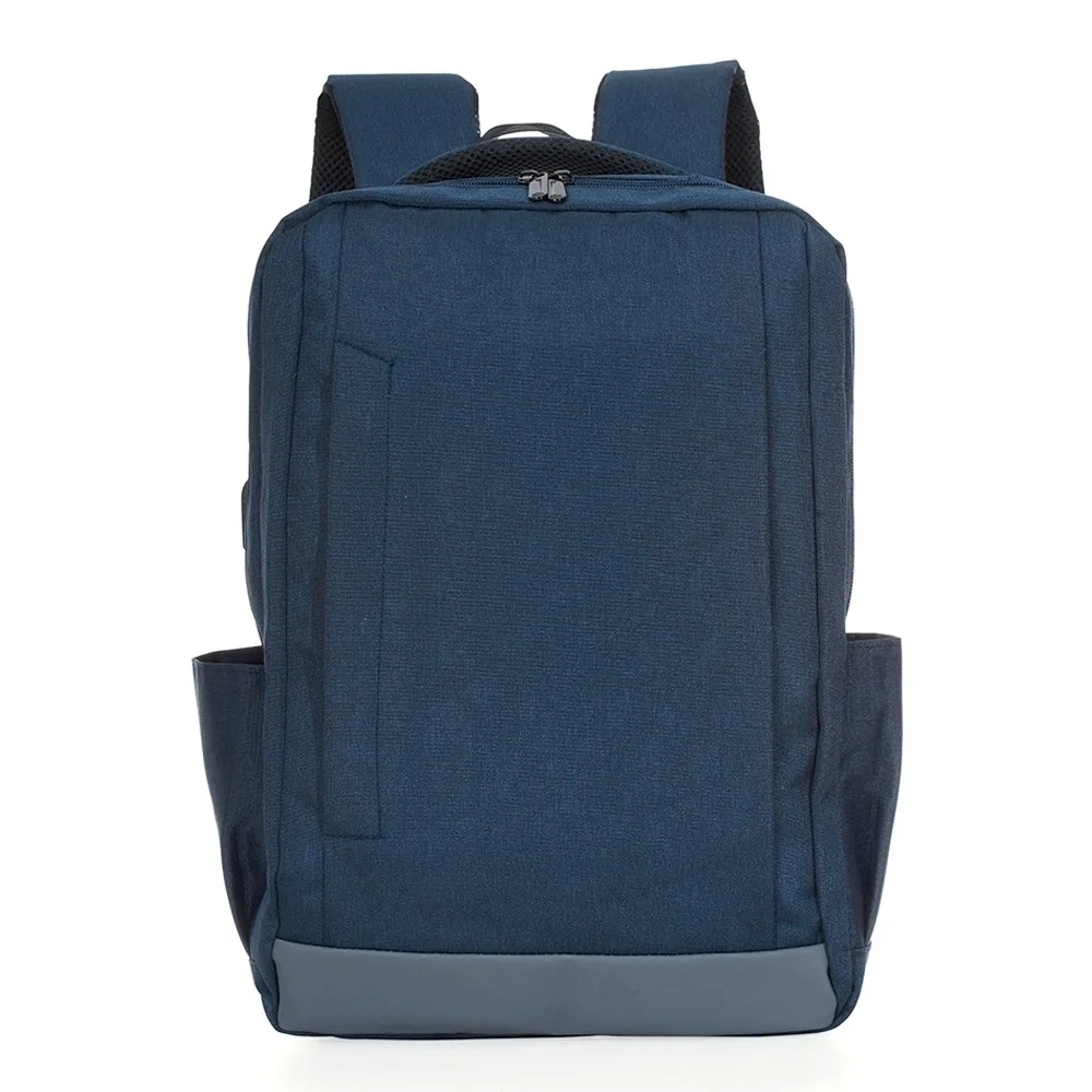 Mochila De Nylon Usb MOCHILA DE NYLON USB AZUL