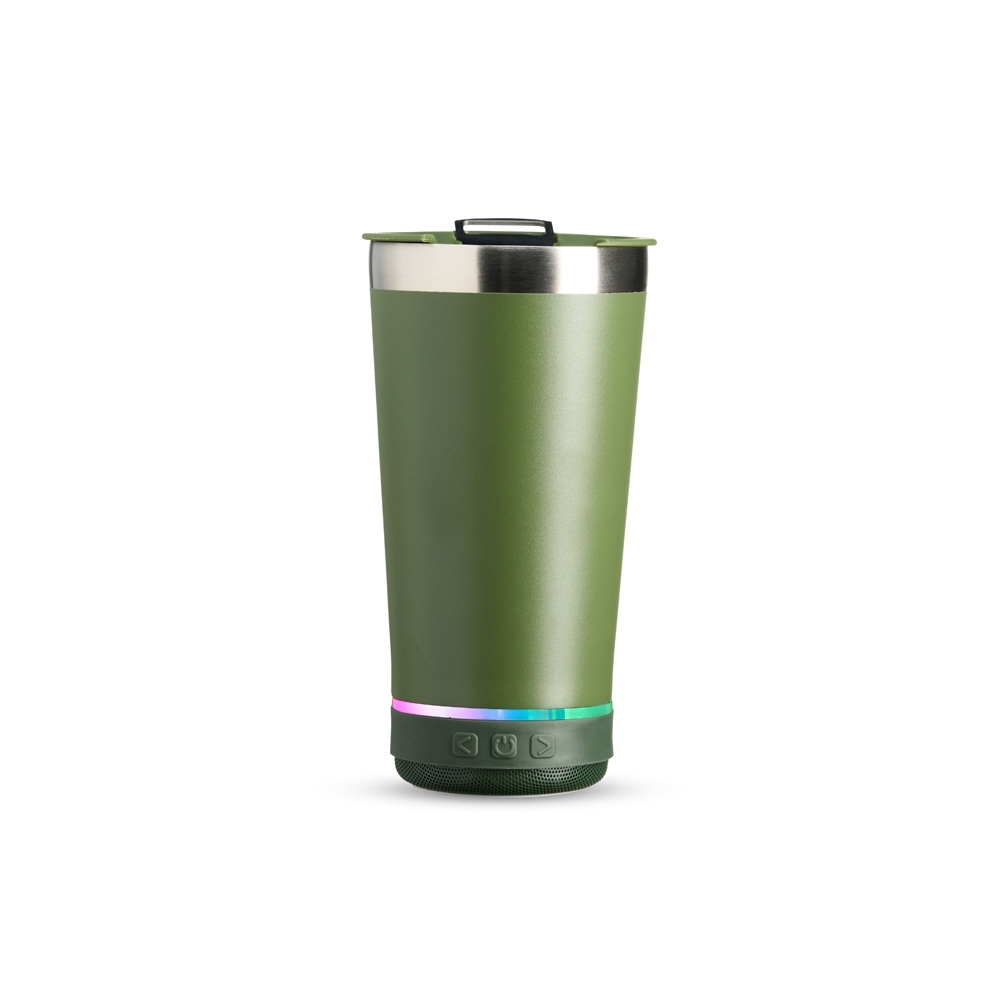 Copo Térmico 400Ml Com Caixa De Som COPO TÉRMICO 400ML COM CAIXA DE SOM