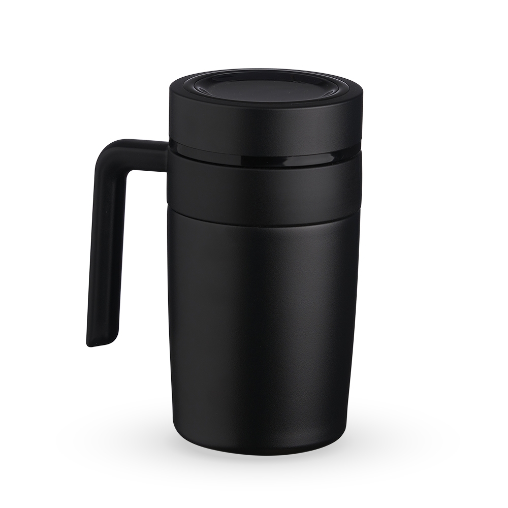 Caneca Térmica Inox 500Ml Com Display Led CANECA TÉRMICA INOX 500ML COM DISPLAY LED