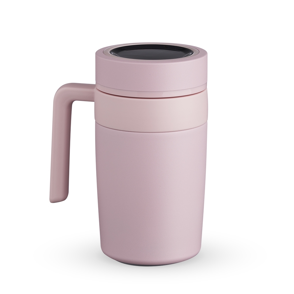 Caneca Térmica Inox 500Ml Com Display Led CANECA TÉRMICA INOX 500ML COM DISPLAY LED