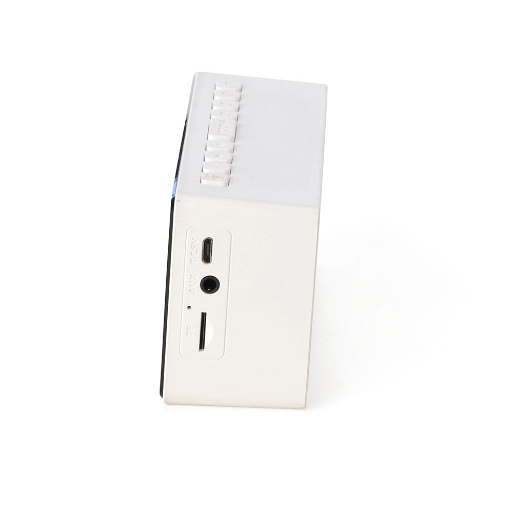 Caixa De Som Multimídia Com Relógio CAIXA DE SOM MULTIMÍDIA COM RELÓGIO