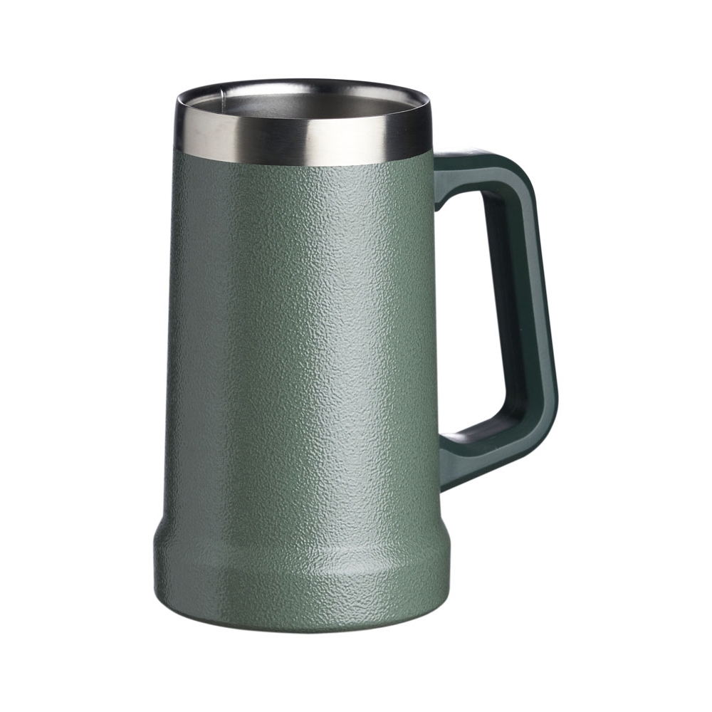 Caneca Térmica De Inox Com Pegador De Plástico CANECA TÉRMICA DE INOX COM PEGADOR DE PLÁSTICO