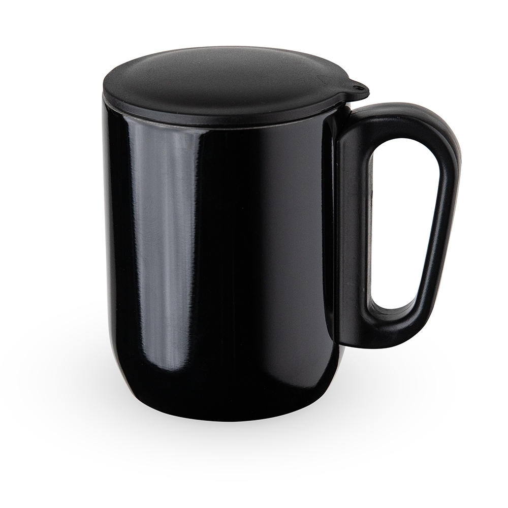Caneca Inox Parede Dupla 230Ml CANECA INOX PAREDE DUPLA 230ML PRETA