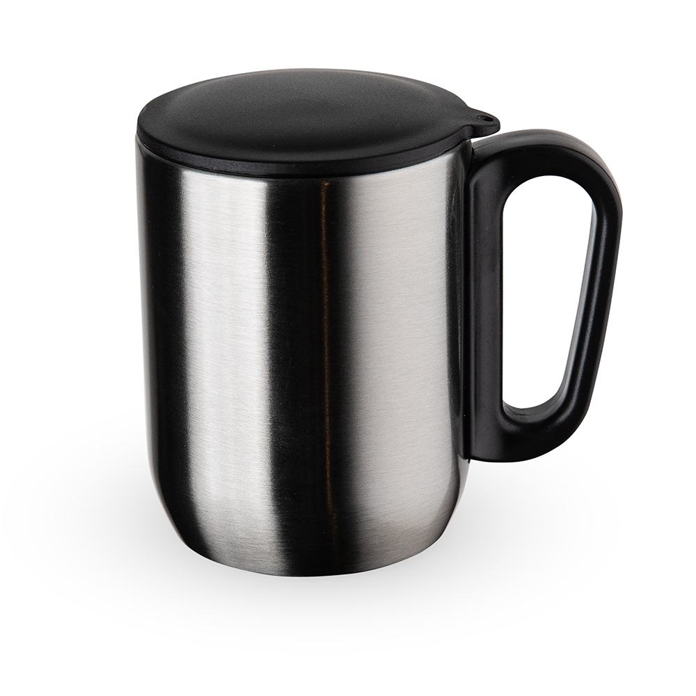 Caneca Inox Parede Dupla 230Ml CANECA INOX PAREDE DUPLA 230ML PRATA