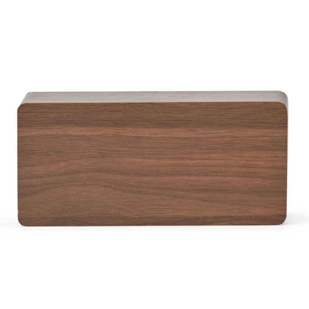 Relógio Despertador De Madeira Com Painel Led RELÓGIO DESPERTADOR DE MADEIRA COM PAINEL LED