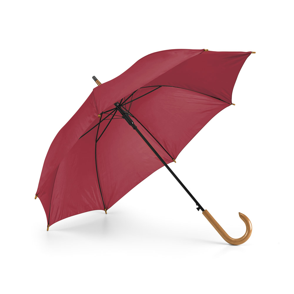 Guarda-Chuva Com Cabo De Madeira Personalizado GUARDA-CHUVA COM CABO DE MADEIRA PERSONALIZADO