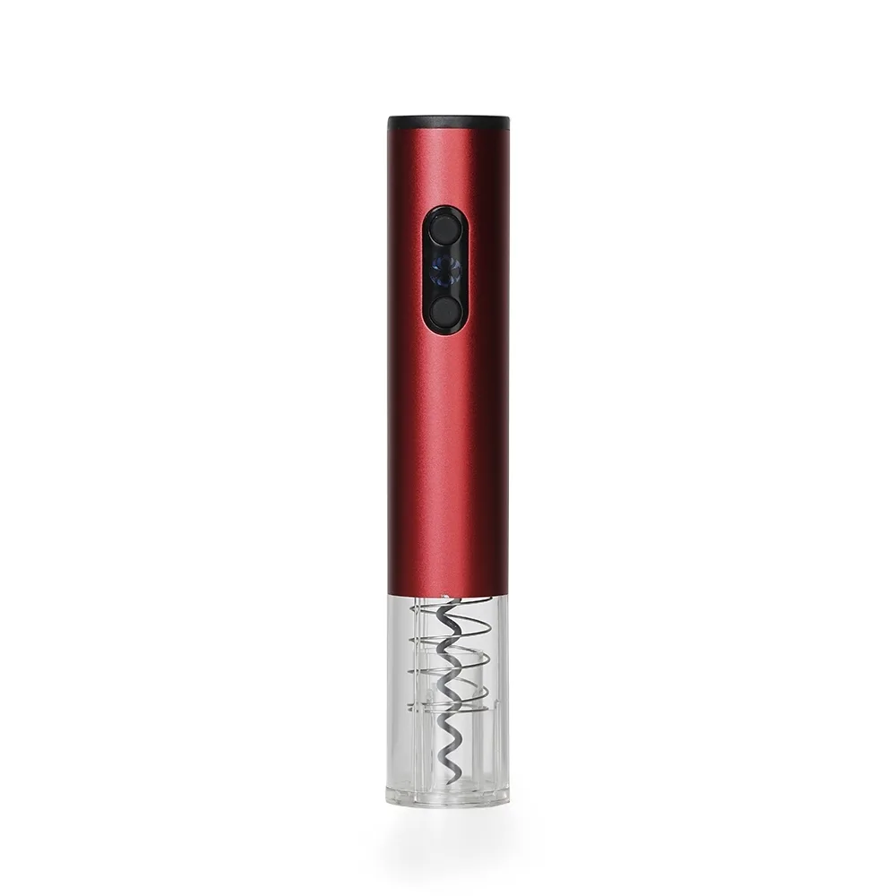 Saca-Rolhas Elétrico Com Led Vermelho