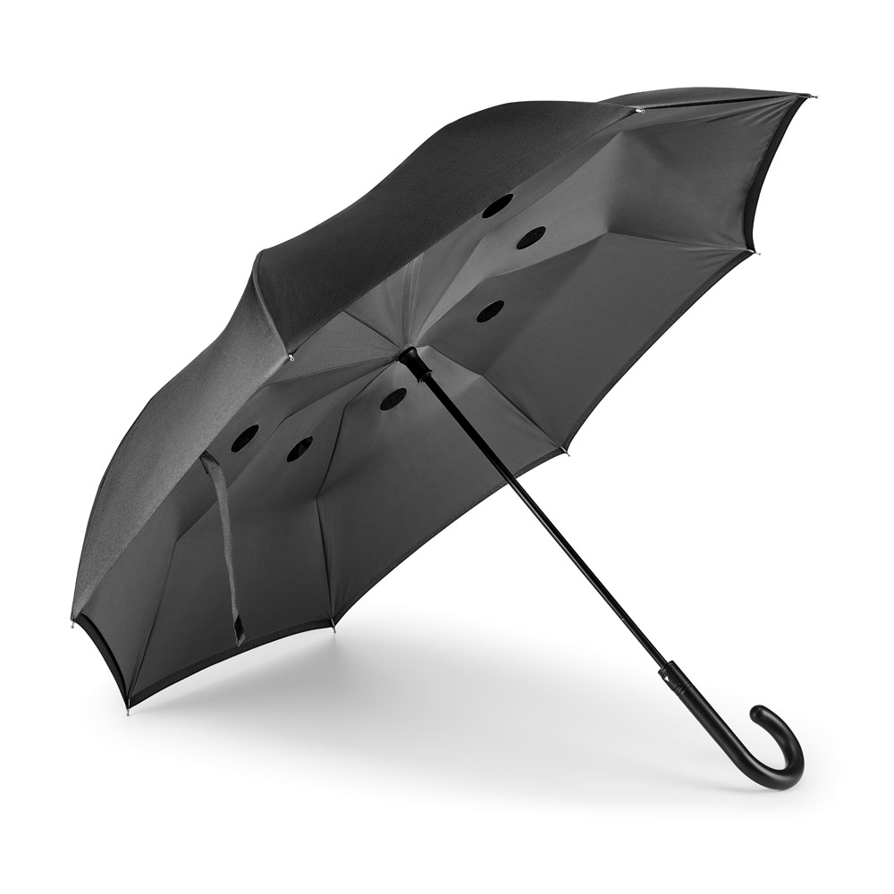 Guarda-Chuva Reversível Premium Com Fecho Automático Guarda-Chuva Reversível Premium com Fecho Automático
