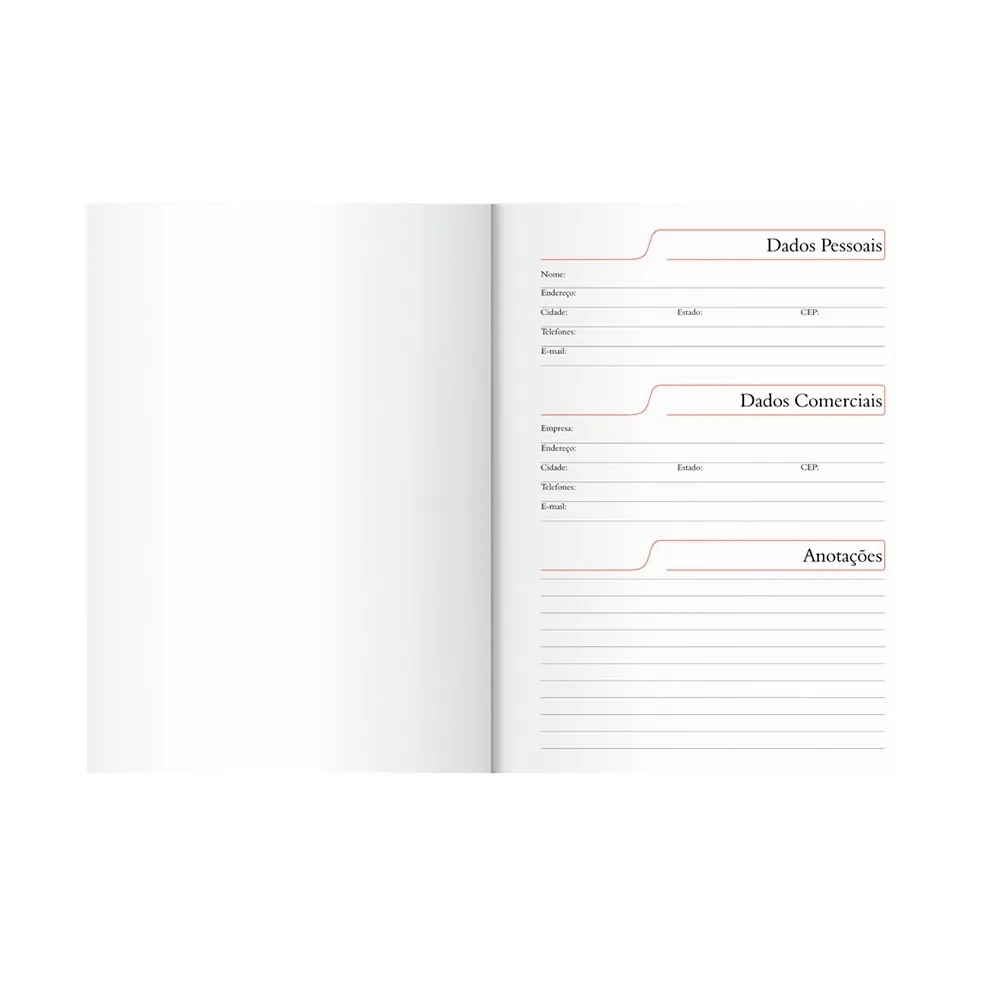 Agenda De Couro Sintético Personalizada AGENDA DE COURO SINTÉTICO PERSONALIZADA