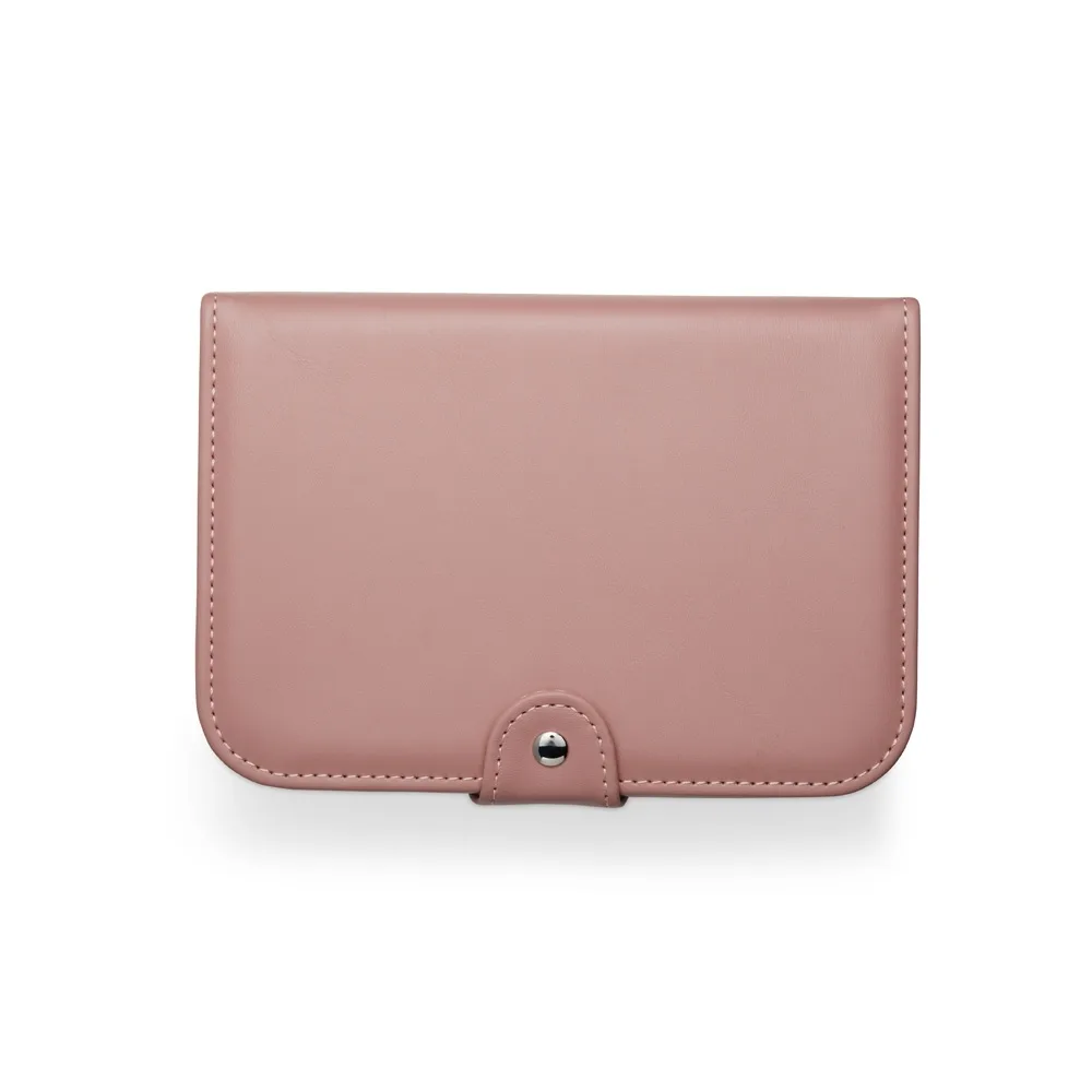 Porta-Joias Em Couro Sintético Com Espelho PORTA-JOIAS EM COURO SINTÉTICO COM ESPELHO