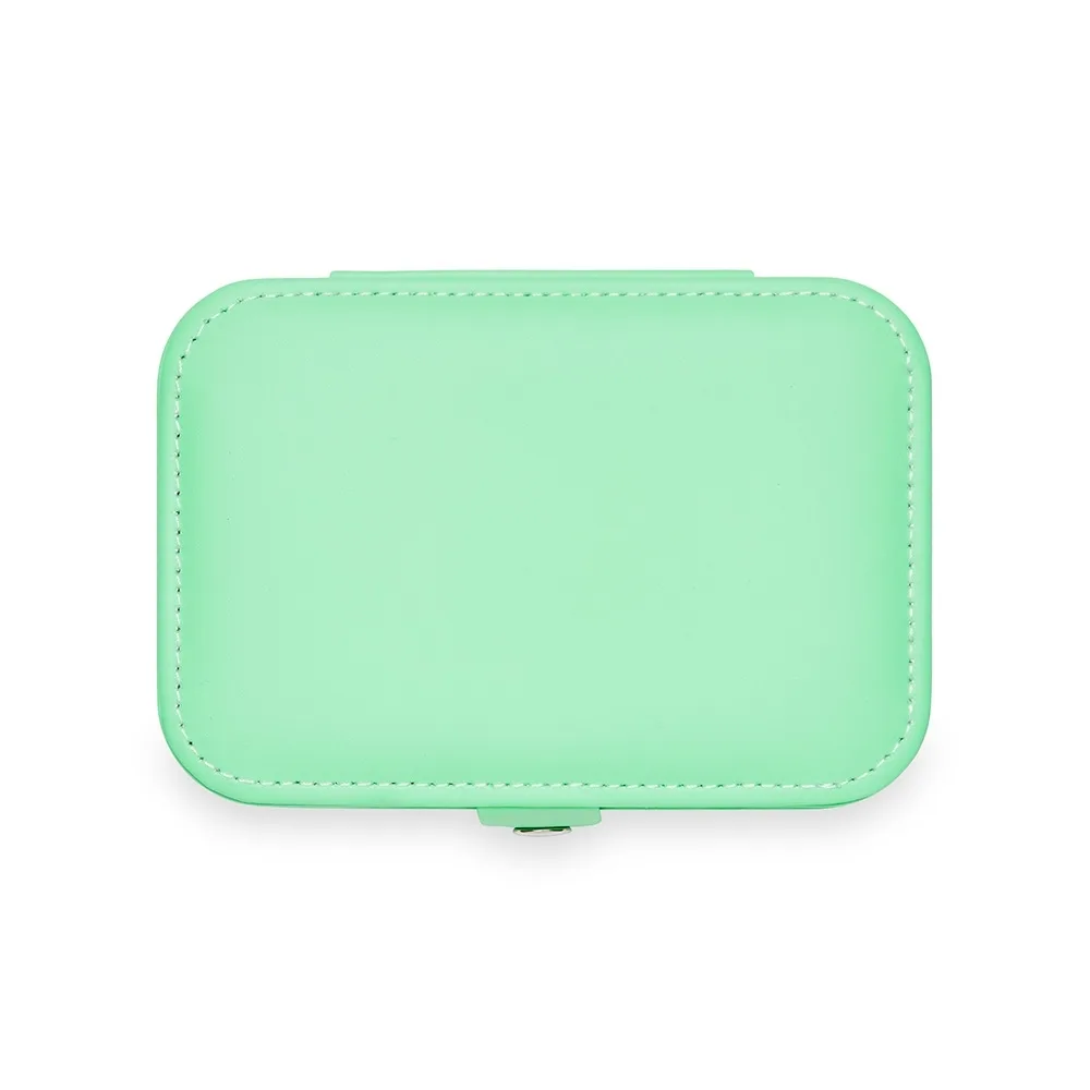 Porta-Joias De Couro Sintético PORTA-JOIAS DE COURO SINTÉTICO VERDE